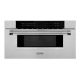 ZLINE - 30 in .1.2 cu. ft. Built-In Microwave Drawer (MWD-30) - Stainles Stel
