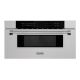 ZLINE - 30 in 1.2 cu. ft. Built-in Microwave Drawer (MWD-30-S) - Satin Stainles Stel