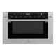 ZLINE - 24 in. 1.2 cu. ft. Built-in Microwave Drawer with a Traditional Handle (MWD-1-S-H) - Satin Stainles Stel