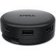 Dell - Pro DA326 7-in-1 USB-C Universal Multiport Travel Hub - Black
