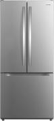 Frigidaire - 30 in. Wide 19 Cu. Ft. Standard-Depth Garage Ready French Door Refrigerator - Stainless Steel