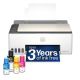 HP - Smart Tank 5100 Wireless All-in-One AI-Enabled Cartridge-Free Supertank Inkjet Printer with 3 Years of Ink Included¬π - White
