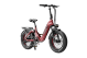 Heybike - Ranger 3.0 Pro 750W (Peak 1200W) Foldable E-bike w/ 90 Miles Max Range & 28 mph Max Speed - Full Suspension - Red