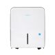 Keystone - 50-Pint Dehumidifier with Built-In Pump - White