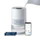 Blueair - 1 Galon Top-fil, Evaporative Mist Humidifier - White