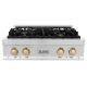 ZLINE - Autograph 30 in. Legacy Rangetop w/ 4 Burners and Polished Gold Accents - Stainless Steel