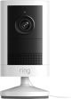 Ring - Outdoor Cam, Plug-In (newest model) - Wide-Angle Retinal 2K Video, 6x Enhanced Zoom, Night Vision, Wht - White
