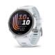 Garmin - Forerunner 170 Music GPS Smartwatch 43 mm Fiber-Reinforced polymer - Whitestone/Cloud Blue - (2026)