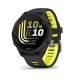 Garmin - Forerunner 170 Music GPS Smartwatch 43 mm Fiber-Reinforced polymer - Black/Amp Yellow - (2026)