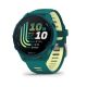 Garmin - Forerunner 170 Music GPS Smartwatch 43 mm Fiber-Reinforced polymer - Teal Green/Citron - (2026)