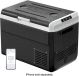 Euhomy - 53 QT Portable Car refrigerator - Black