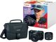 Canon - EOS R50 V 4K Video Mirrorless Camera Double Lens Kit with RF-S14-30mm and RF50mm Lenses - Black
