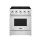 Thor Kitchen - 4.55 Cu. Ft Freestanding Electric Convection Range - Stainless Steel