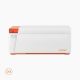 Liene - Amber M210 4x6 Inch Photo Printer with 10 sheets 4x6 paper & 10 sheets 3x3 paper & 1 ink cartridges, w/ Battery - White