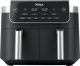 Ninja - DualZone 6-in-1 8-QT Dual Air Fryer - Black