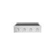 ZLINE - 30 in. Paramount Built-in Induction Rangetop with 4 Element Cooktop in Satin - Stainless Steel