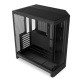 NZXT - H6 - ATX Dual-Chamber PC Case with Seamless Curved Tempered Glass - Black