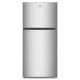Whirlpool 30-inch Wide Top Freezer Refrigerator with Total Coverage Cooling- 19 Cu. Ft - Fingerprint-Resistant Stainless Finish