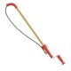 RIDGID K-6DH Hybrid Toilet Snake Auger, Cable Extends to 6 ft. with Integrated Drop Head (Manual or Cordless Drill Operated)