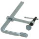 BESSEY classiX Welding and Steel Fabrication,¬†6 in. Capacity All Steel F-Clamp 3-1/8 in. Throat Depth