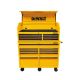 DEWALT 52 in. 17-Drawer Rolling Bottom Tool Chest and Cabinet Combo in Yellow