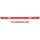 Kapro 78 in. and 32 in. Professional Magnetic Aluminum Box Level Door Jam Set