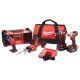 Milwaukee M18 18V Lithium-Ion Cordless Combo Tool Kit (5-Tool) w/(2) 3.0Ah Batteries, (1) Charger, (1) Tool Bag