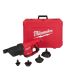 Milwaukee M12 12-Volt Lithium-Ion Cordless Drain Cleaning Airsnake Air Gun (Tool-Only) with Attachments