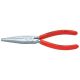 KNIPEX 6-1/4 in. Long Nose Pliers-Flat Tips