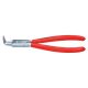 KNIPEX 6-3/4 in. Circlip Snap-Ring Pliers-Internal 90-Degree Angled Chrome Forged Tip Size 2