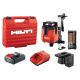 Hilti PM 40-MG 12-Volt Multi-Line Green Laser 328 ft. with Receiver, Wall Mount, Adapter, Batties and Charger