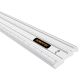 ‚ÄéPOWERTEC 24 in. Anodized Aluminum Straight Edge Ruler Etched in Both Millimeter and Inch Calibrations