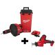 Milwaukee M18 FUEL 18V Lithium-Ion Cordless Drain Cleaning Snake Auger Kit with M18 HACKZALL Reciprocating Saw
