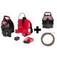 Milwaukee M18 FUEL 18V Lithium-Ion Brushless Cordless Drain Cleaning 3/8 in. SWITCH PACK Sectional Drum Kit w/Drum and Cable