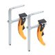 ‚ÄéPOWERTEC 7 in. x 2-3/8 in. Quick Release Ratcheting Table Clamp for MFT and Guide Rail System (2-Pack)