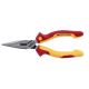 Wiha 1000-Volt Insulated Industrial Long Nose Pliers