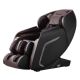 TITAN Cosmo Brown Faux Leather Reclining 2D Massage Chair with Voice Recognition and Bluetooth Speakers