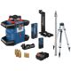 Bosch REVOLVE 4,000 ft. Connected Dual Power Battery Self-Leveling Horizontal/Vertical Rotary Laser Level Kit