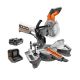 RIDGID 18V Brushless 7-1/4 in. Dual Bevel Sliding Miter Saw with 18V Lithium-Ion 2.0 Ah Battery and 18V Charger