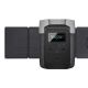 EcoFlow 3300-Watt Peak Output DELTA Push Button Start Solar Generator Plus 110-Watt Solar Panel