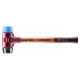 Halder Simplex 40 23 oz. Mallet with Soft Blue Rubber (Non-Marring) and Black Rubber Inserts