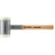 Halder Supercraft 70 Dead Blow 4.88 lbs. Nylon Hammer with 14.57 in. Hickory Handle