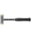 Halder Supercraft 35 Dead Blow 1.52 lbs. Nylon Hammer with 11.81 Metal Handle Rubber Grip