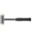 Halder Supercraft 40 Dead Blow 1.78 lbs. Nylon Hammer with 12.01 Metal Handle Rubber Grip