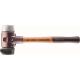 Halder Simplex 50 2.5 lbs. Mallet with Black Rubber and Aluminum Inserts