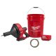Milwaukee M12 12-Volt Lithium-Ion Cordless Auger Snake Drain Cleaning Kit and Cable