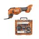 RIDGID 18V Cordless Oscillating Multi-Tool (Tool Only) with 14-Piece Oscillating Multi-Tool Blade Accessory Kit