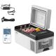 VEVOR 0.7 cu. ft. Mini Fridge in Grey 30-Can without Fridge and Application Control Car Fridge for Travel Camping and Home