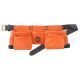 Graintex 9-Pocket Children Tool Apron in Orange Suede Leather
