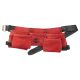 Graintex 9-Pocket Children Tool Apron in Red Suede Leather